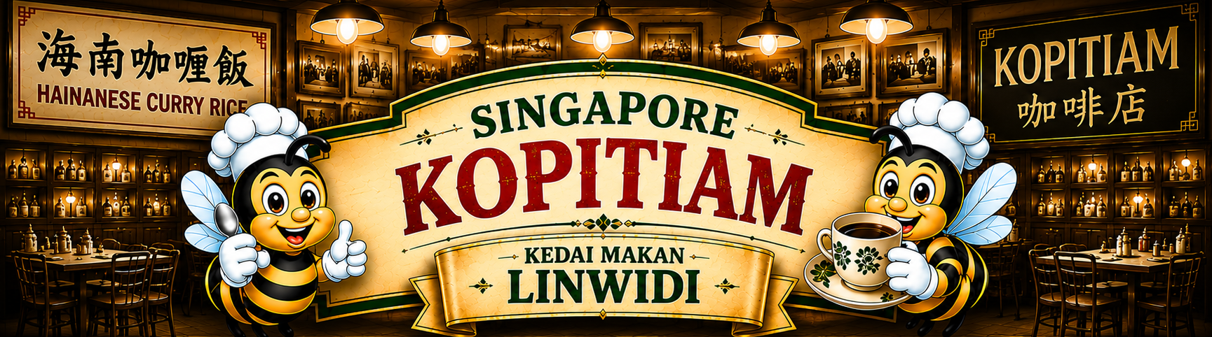 Kedai Makan Linwidi – Singapore-style kopitiam di PIK 2