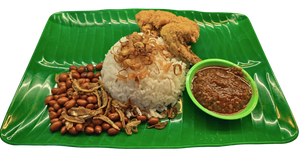 Nasi Lemak Paket at Kedai Makan Linwidi